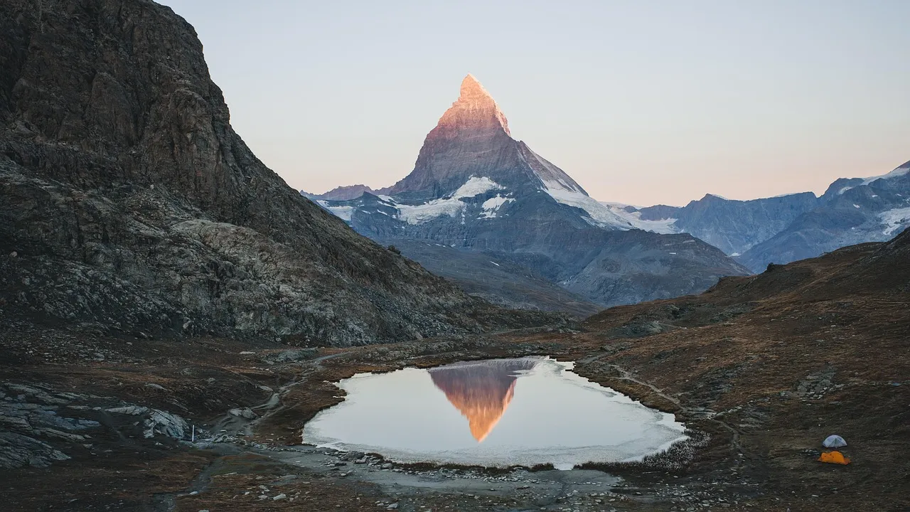 Szczyt Matterhorn w Szwajcarii