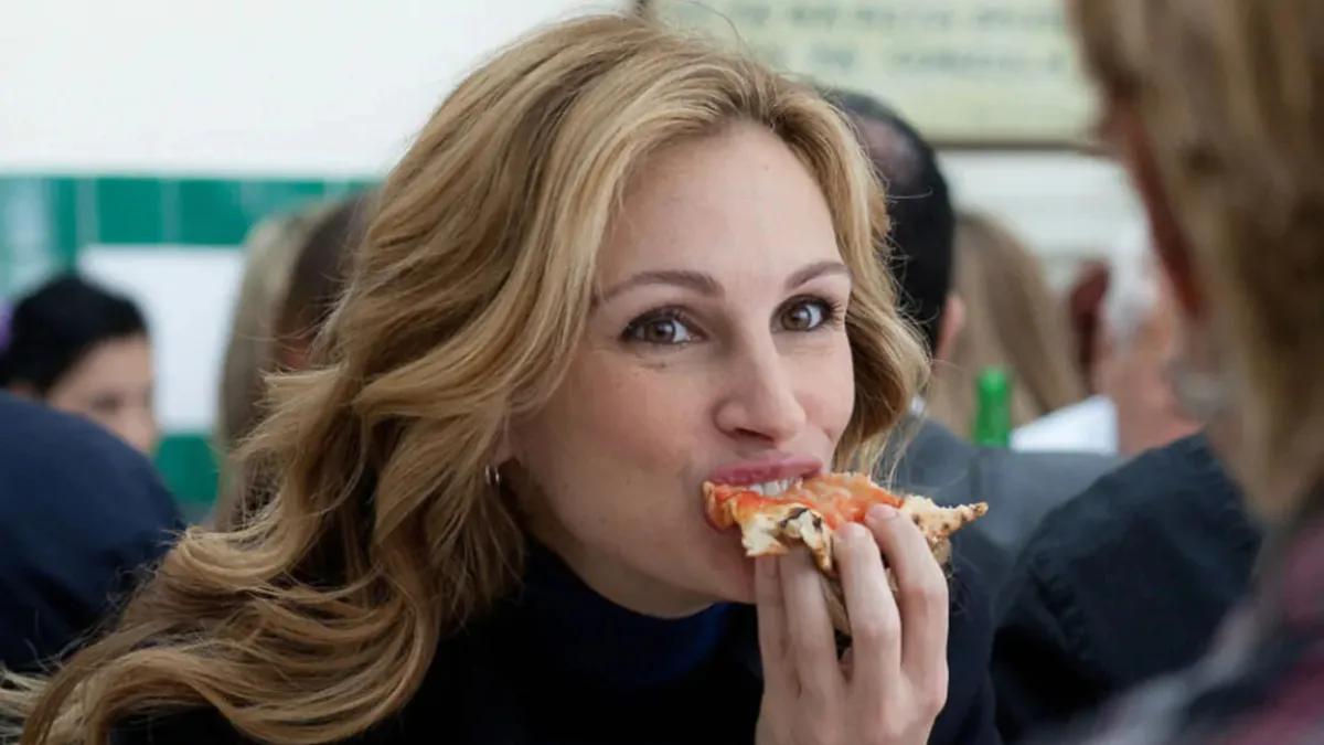 Julia Roberts je kawałek pizzy