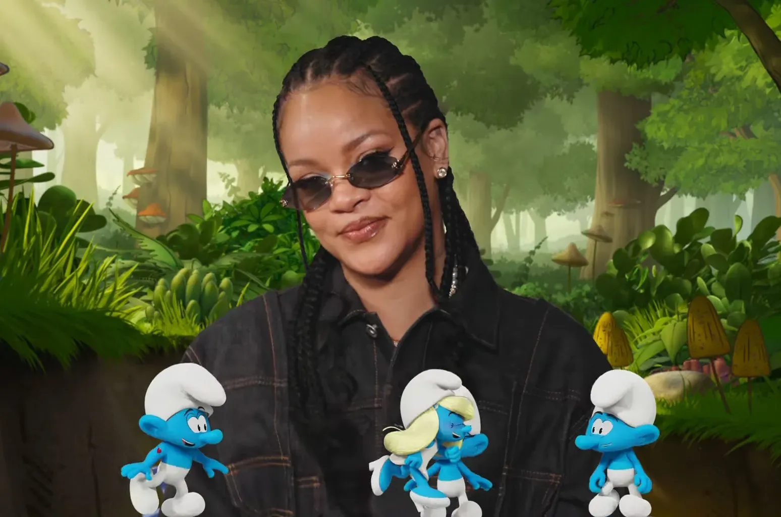 Rihanna i Smerfy