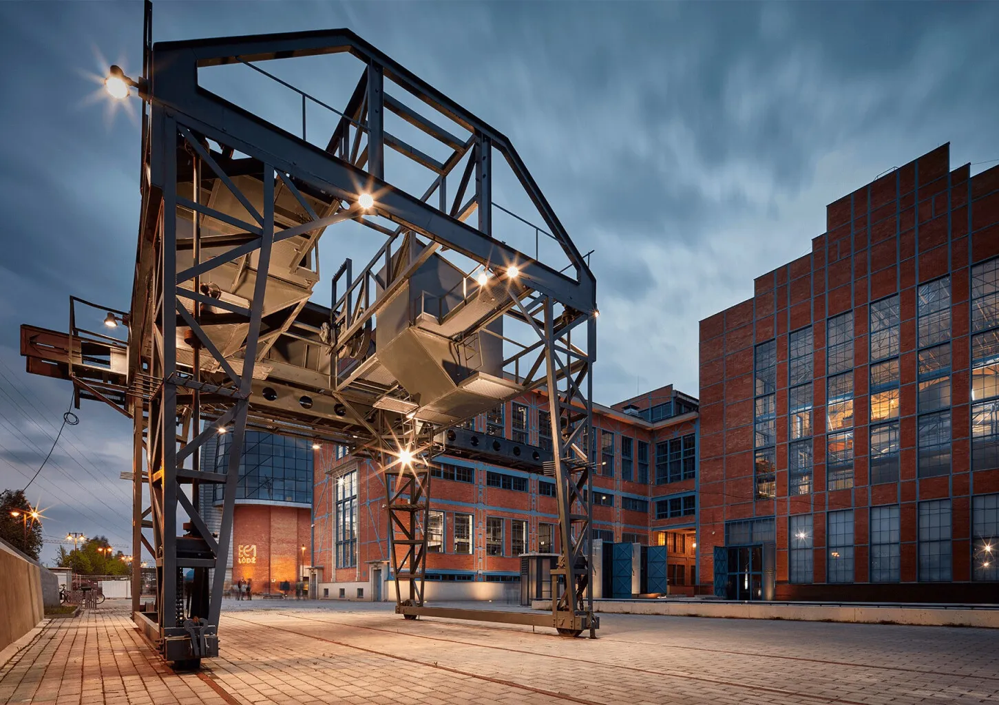 Industrialne muzeum techniki w Łodzi EC1