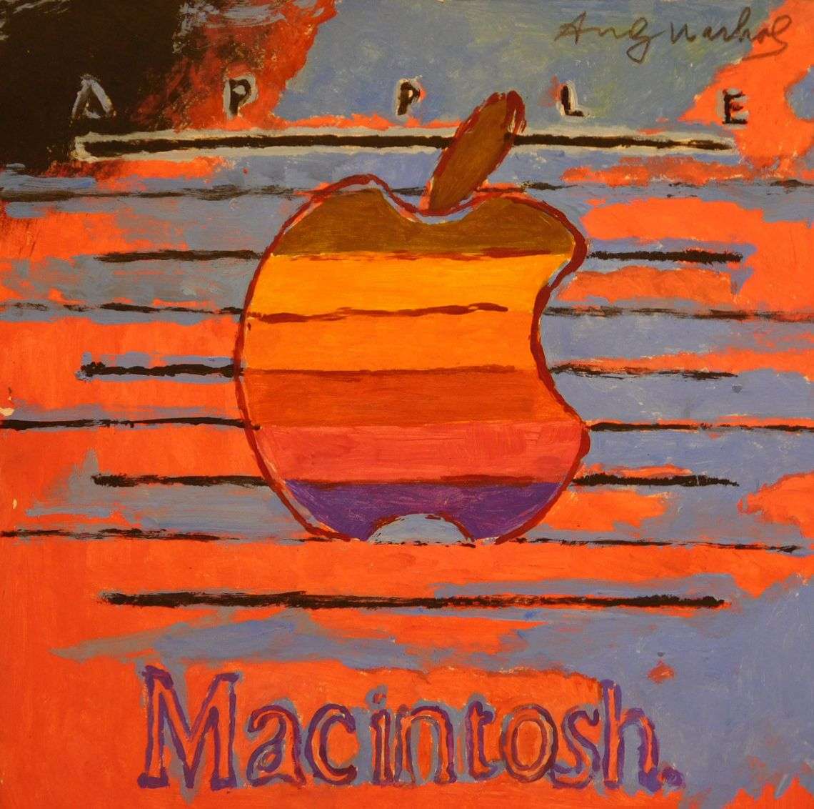 Obraz "Apple Macintosh" Warhola można kupić na aukcji online