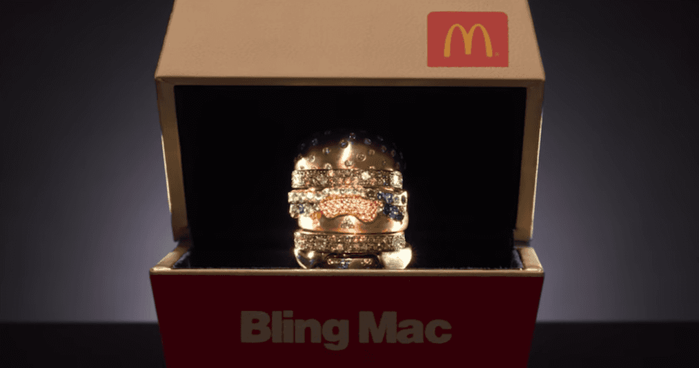 To nie żart! Z okazji walentynek w McDonald’s można wygrać pierścionek z diamentami wart 42 000 zł