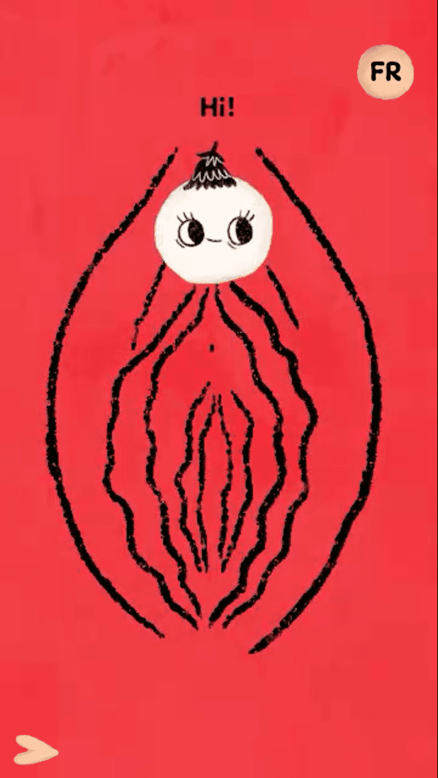 Stworzono aplikację, w której na dotykowym ekranie można nauczyć się właściwego pobudzania łechtaczki