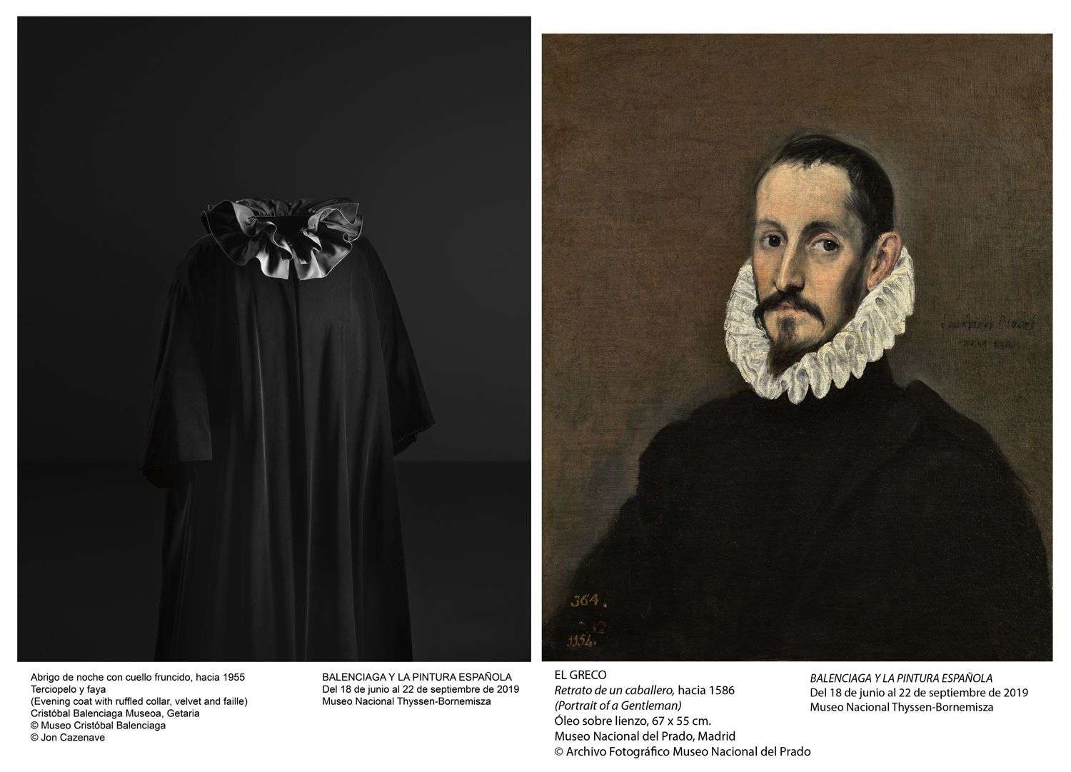 Jak Cristóbal Balenciaga inspirował się malarstwem? Niezwykła wystawa w madryckim Muzeum Thyssen-Bornemisza