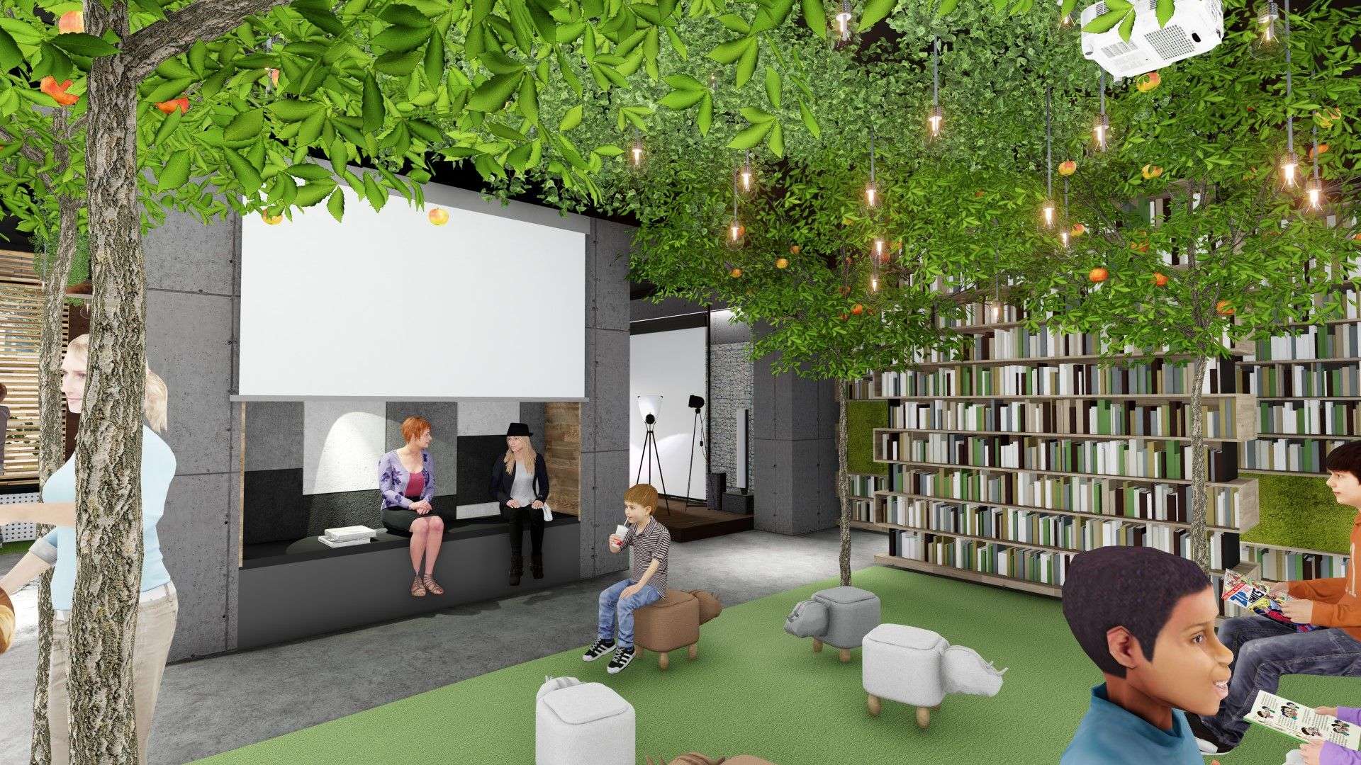 W Lublinie powstaje BIOTEKA, najbardziej zielona biblioteka w kraju. Pełna roślin i surowych, naturalnych materiałów