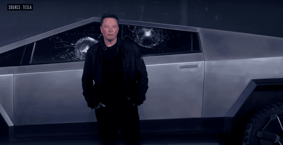 Elon Musk pokazał futurystyczne niezniszczalne auto z podzespołów swojej rakiety. Coś poszło nie tak