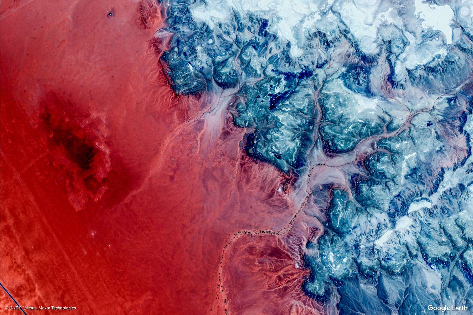 Google Earth udostępniło 1000 satelitarnych zdjęć krajobrazów z całego świata