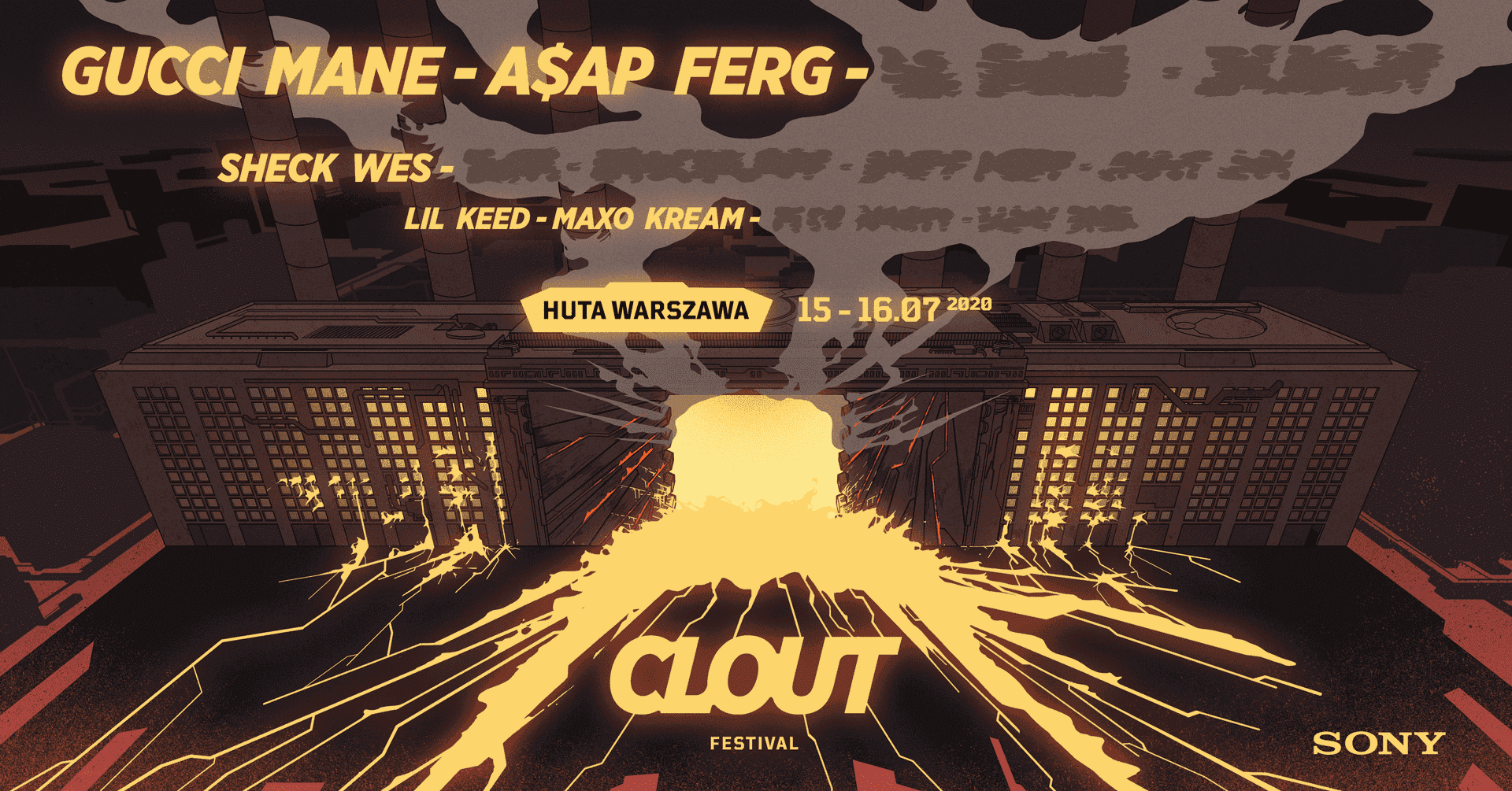 To będzie pierwszy taki festiwal w Polsce! Gucci Mane jedną z gwiazd CLOUT Festivalu w Warszawie