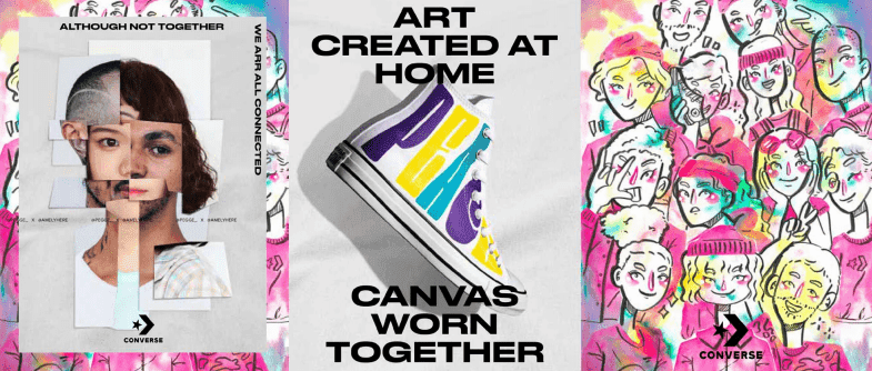 Najnowsza kolekcja Peace od Converse łączy artystów z całego świata