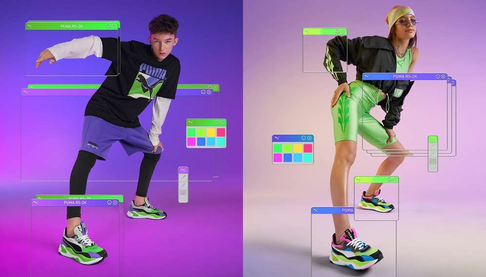 Viki Gabor i Marcin Maciejczak w najnowszej kampanii PUMA RS-2K Internet Exploring