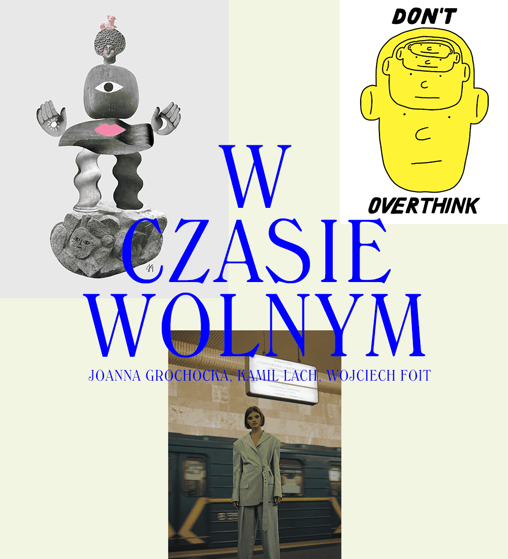 W czasie wolnym: Joanna Grochocka, Kamil Lach, Wojciech Foit