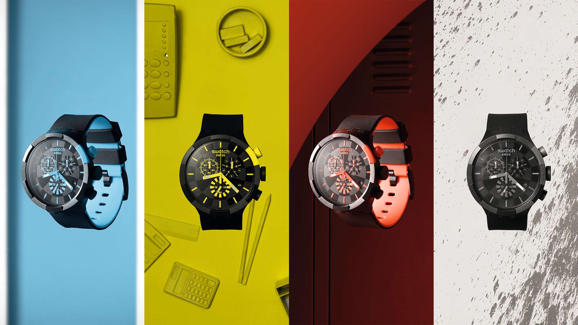 Zatrzymujemy czas z nową linią zegarków Swatch Big Bold Chrono