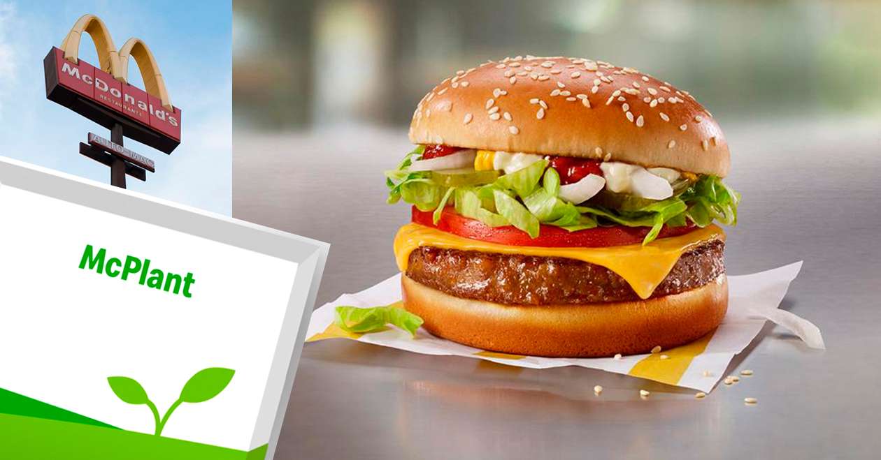 McDonald's zapowiada roślinnego burgera McPlant