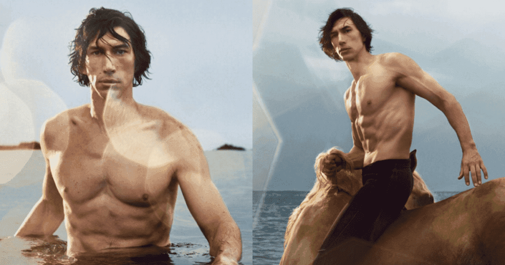 Adam Driver jako centaur w najnowszej kampanii Burberry jest nie do przegapienia