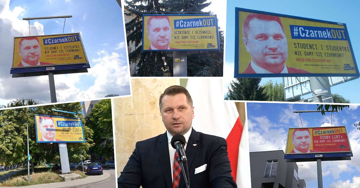 „Czarnek Out". Trwa petycja i kampania billboardowa przeciw ministrowi edukacji