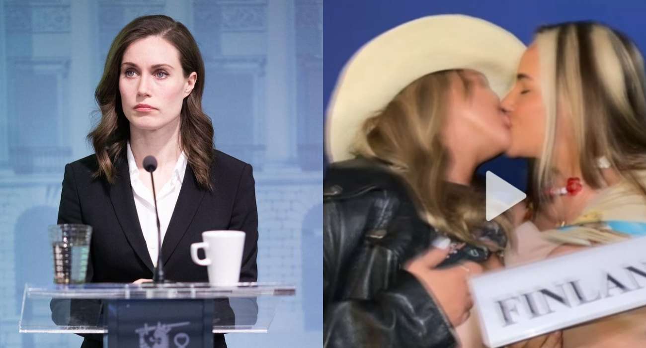 Premierka Finlandii przeprasza za roznegliżowane koleżanki całujące się w jej rezydencji