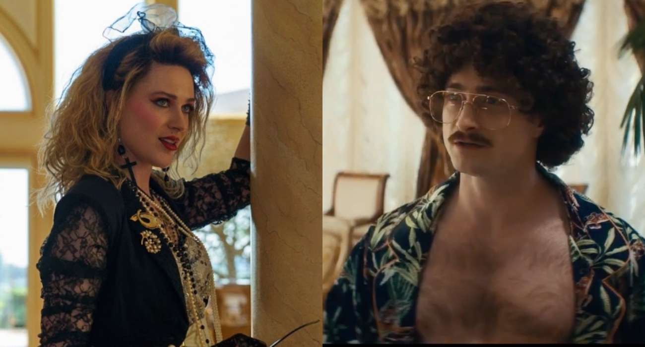 Daniel Radcliffe i Evan Rachel Wood jako „Weird Al” i Madonna w szalonym zwiastunie filmu o Yankovicu