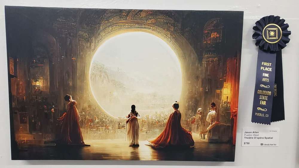 Sztuczna inteligencja zwycięzcą konkursu plastycznego. Czy roboty zastąpią człowieka w świecie sztuki?