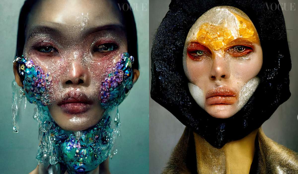 Metaludzie przyszłości. Modelki wygenerowane przez sztuczną inteligencję w nowym „Vogue'u”