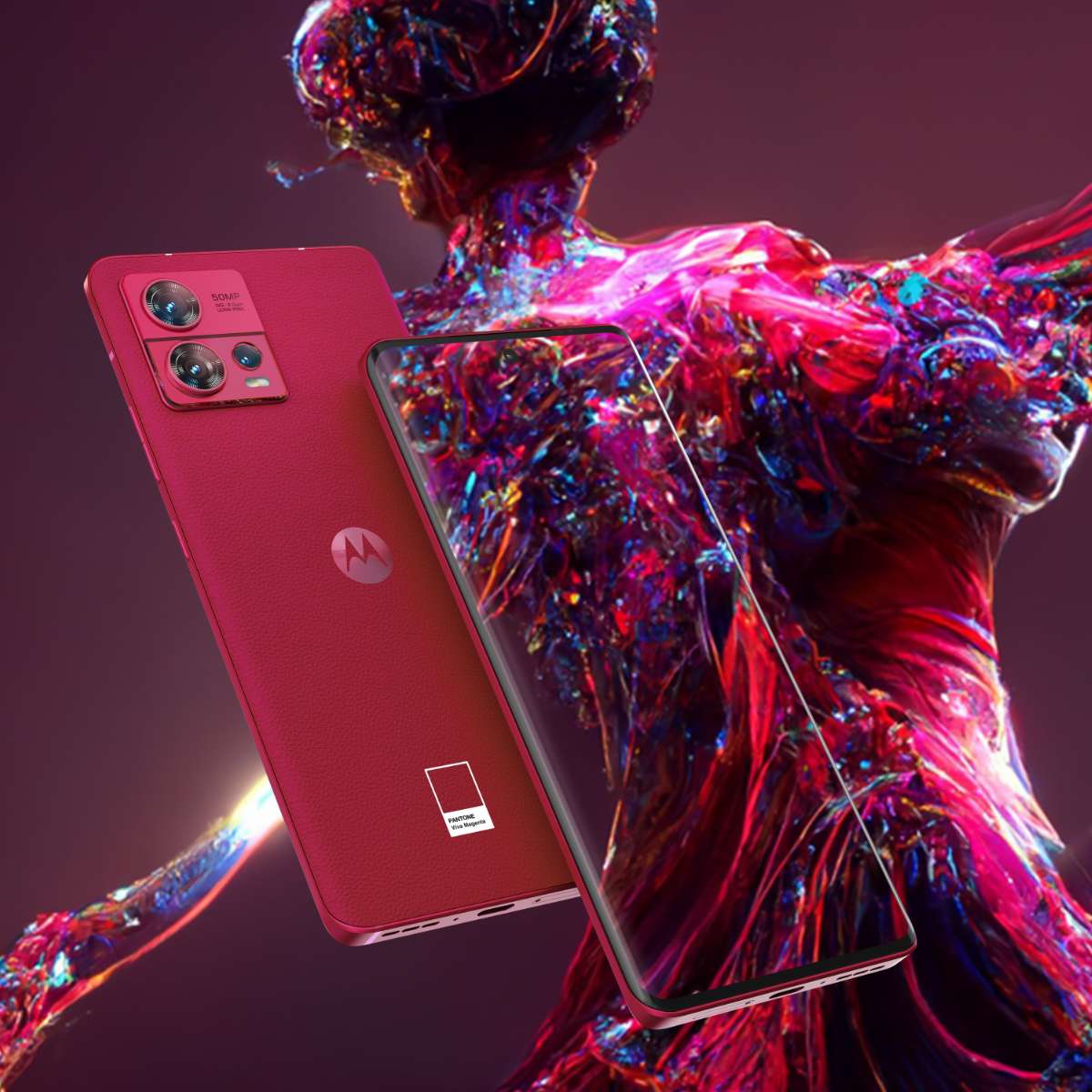 Motorola celebruje kolor roku wg Pantone. Specjalna wersja smartfona w odcieniu Viva Magenta wkracza na rynek!