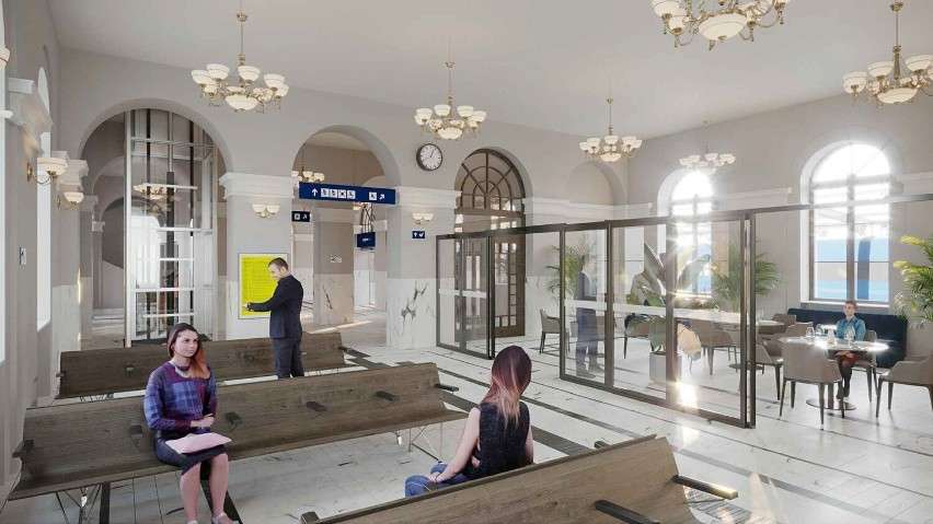 Nowy dworzec w Skierniewicach niczym butik Chanel