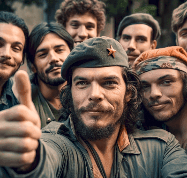 Historyczne selfie – piątka z Che i nie tylko
