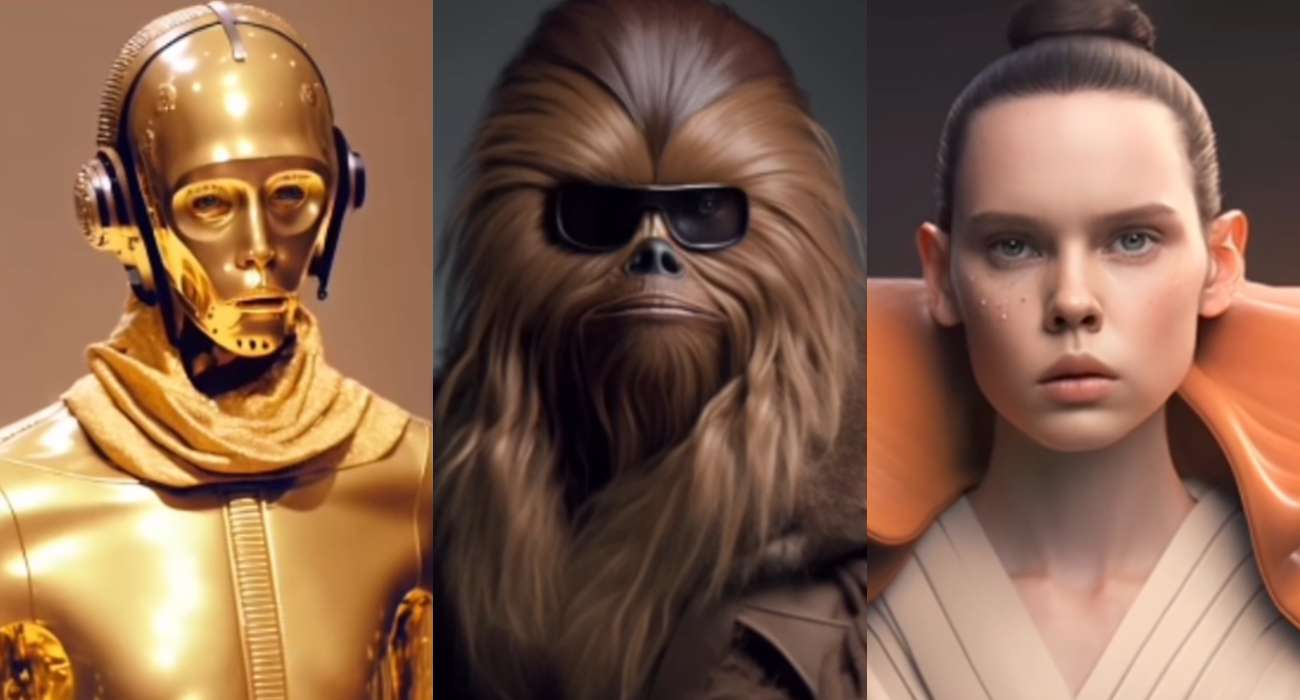 „Gwiezdne Wojny” na wybiegu Balenciagi