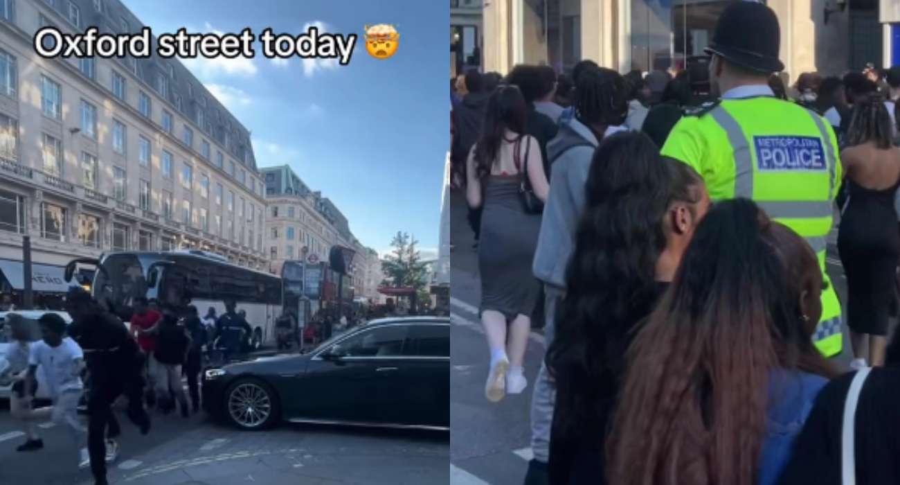 W socjalach zorganizowano... napad na Oxford Street. Pojawiły się tłumy [WIDEO]