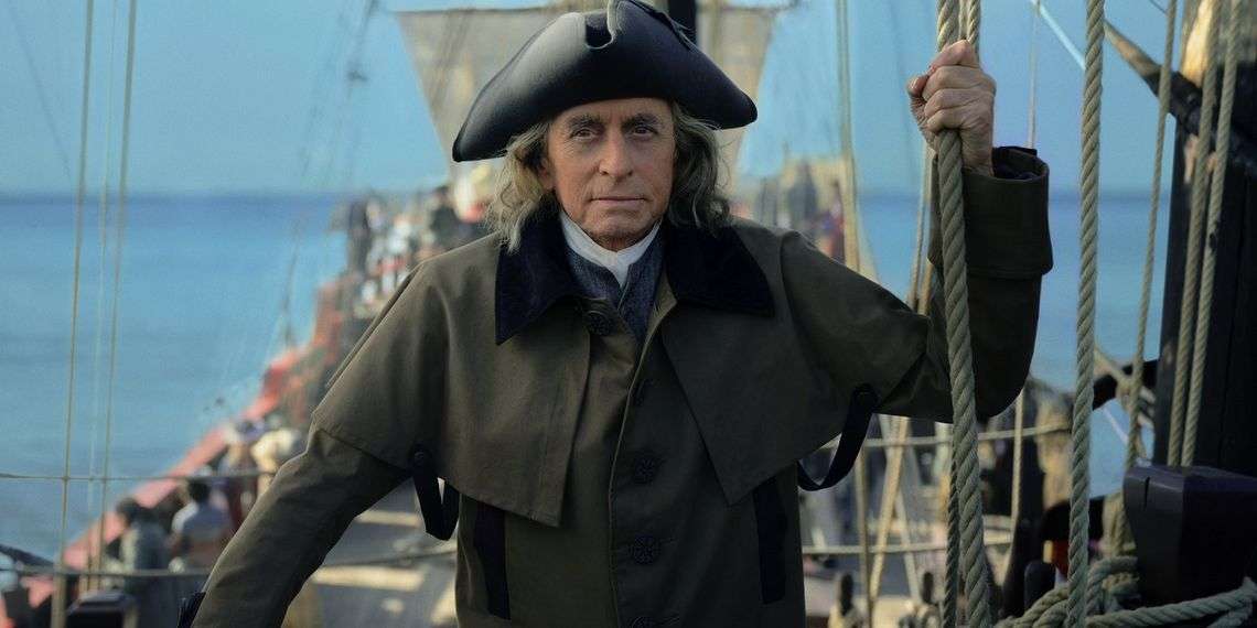 Michael Douglas jako Benjamin Franklin. Mamy pierwsze zdjęcia z planu