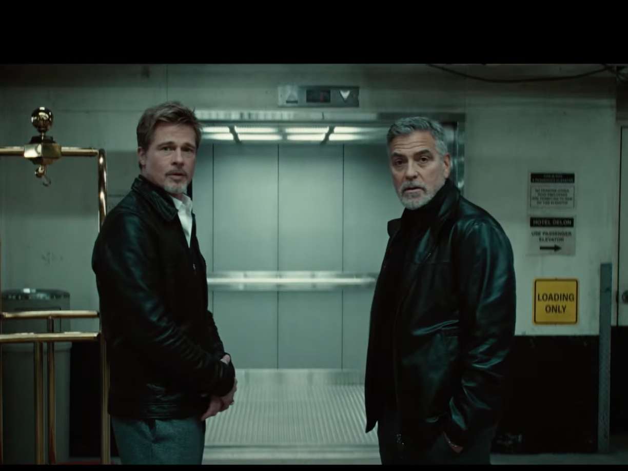 Brad Pitt i George Clooney znowu razem – mamy pierwszy zwiastun „Wolfs”