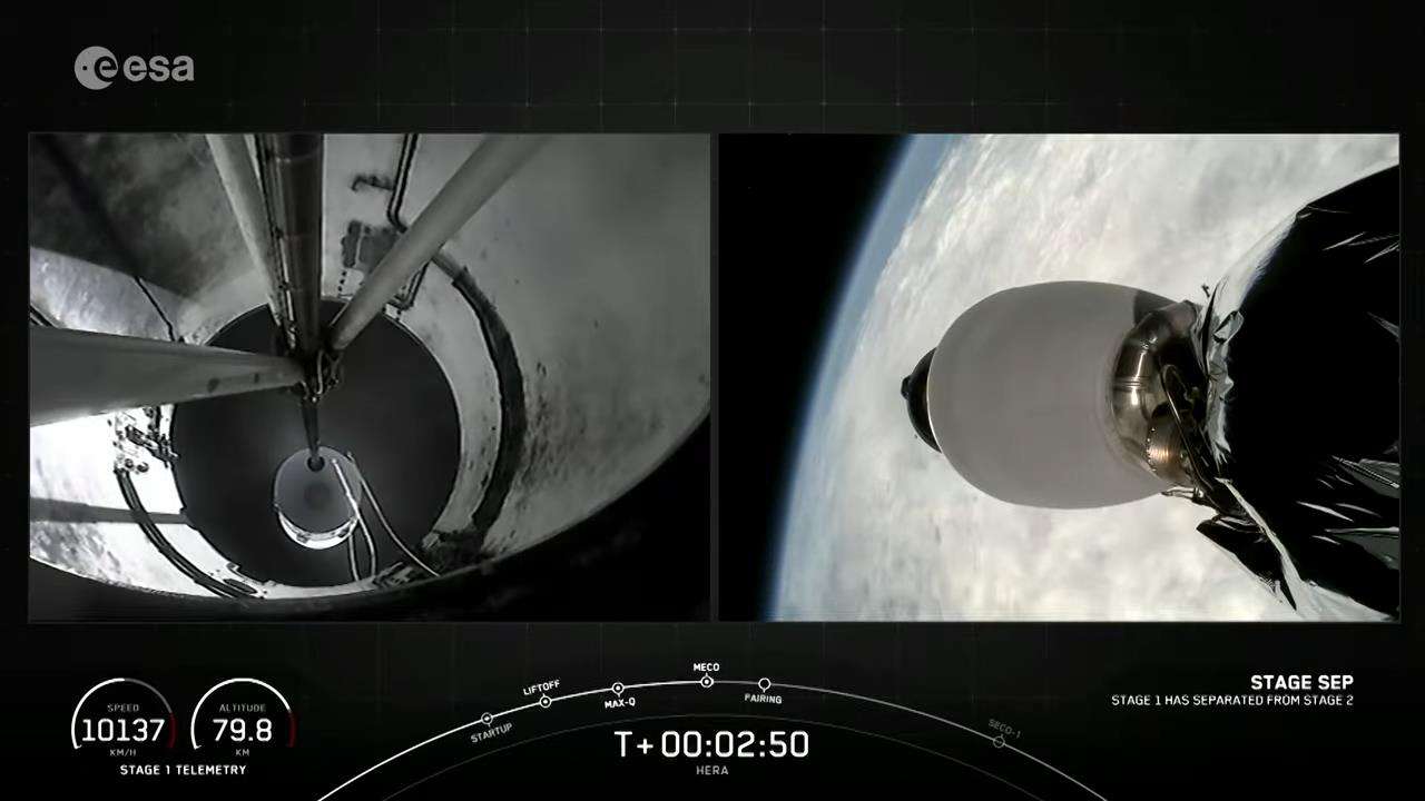 Misja NASA z udziałem Polaków. Sonda Hera wyruszyła na orbitę