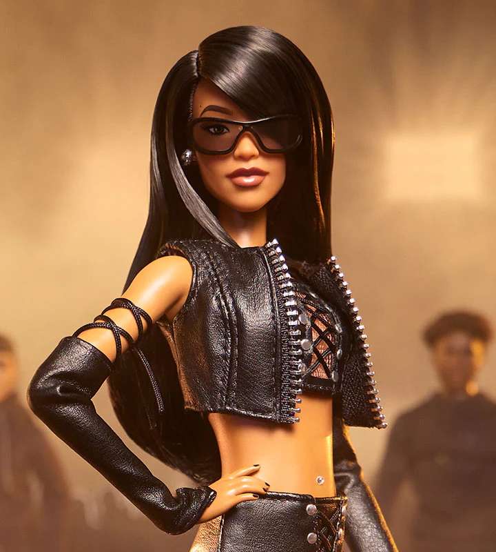 Aaliyah upamiętniona jako lalka Barbie
