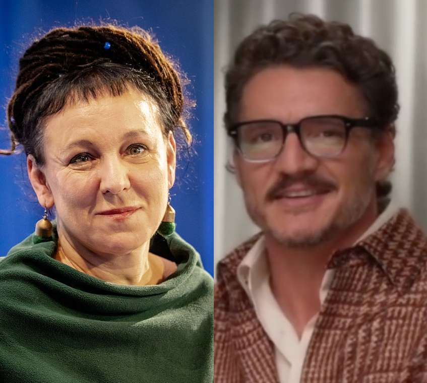 Pedro Pascal zachęca do czytania książki Olgi Tokarczuk. „Dzieło kompletne” [WIDEO]