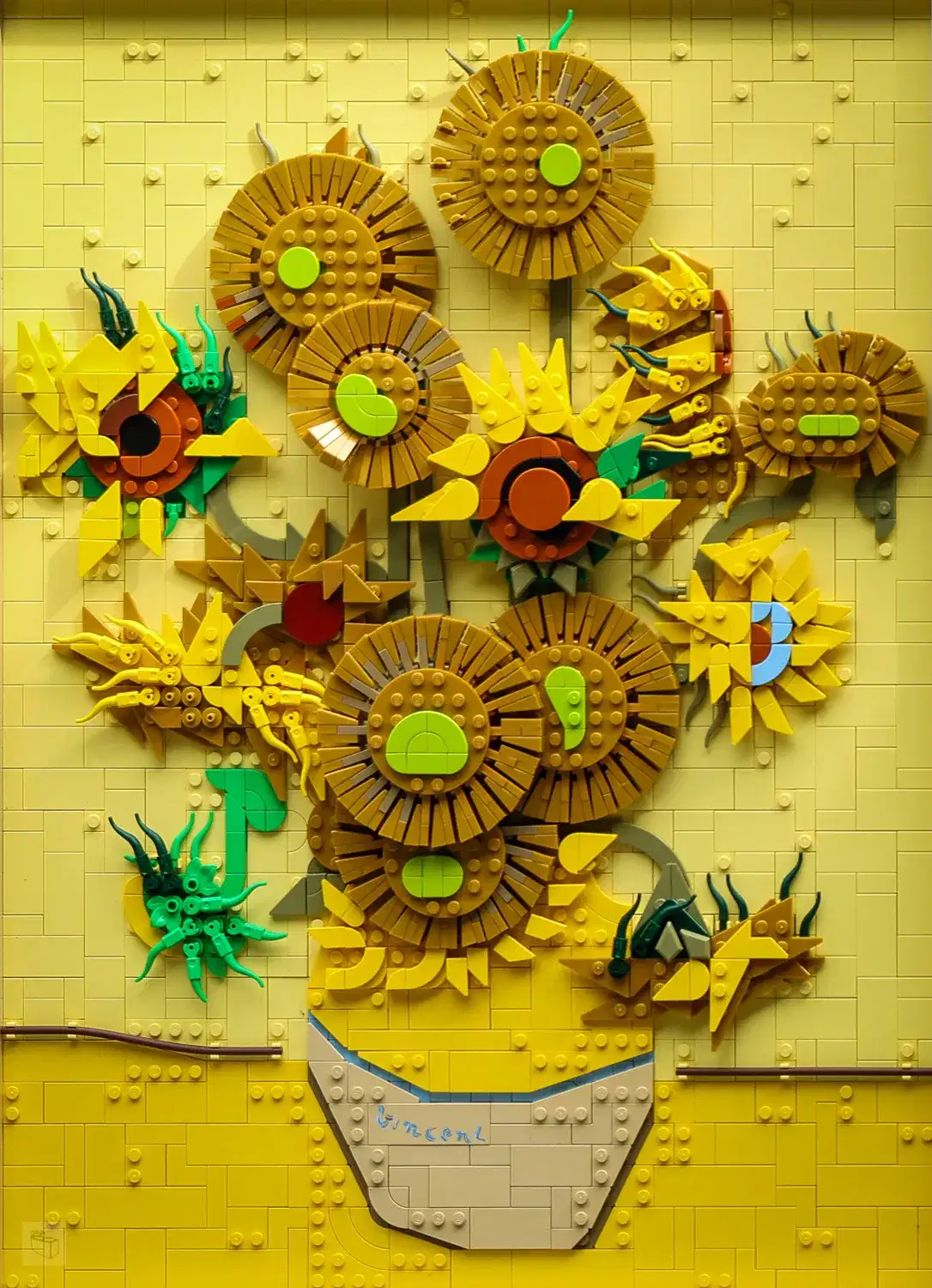 Vincent van Gogh – Słoneczniki z LEGO® Art [RECENZJA]