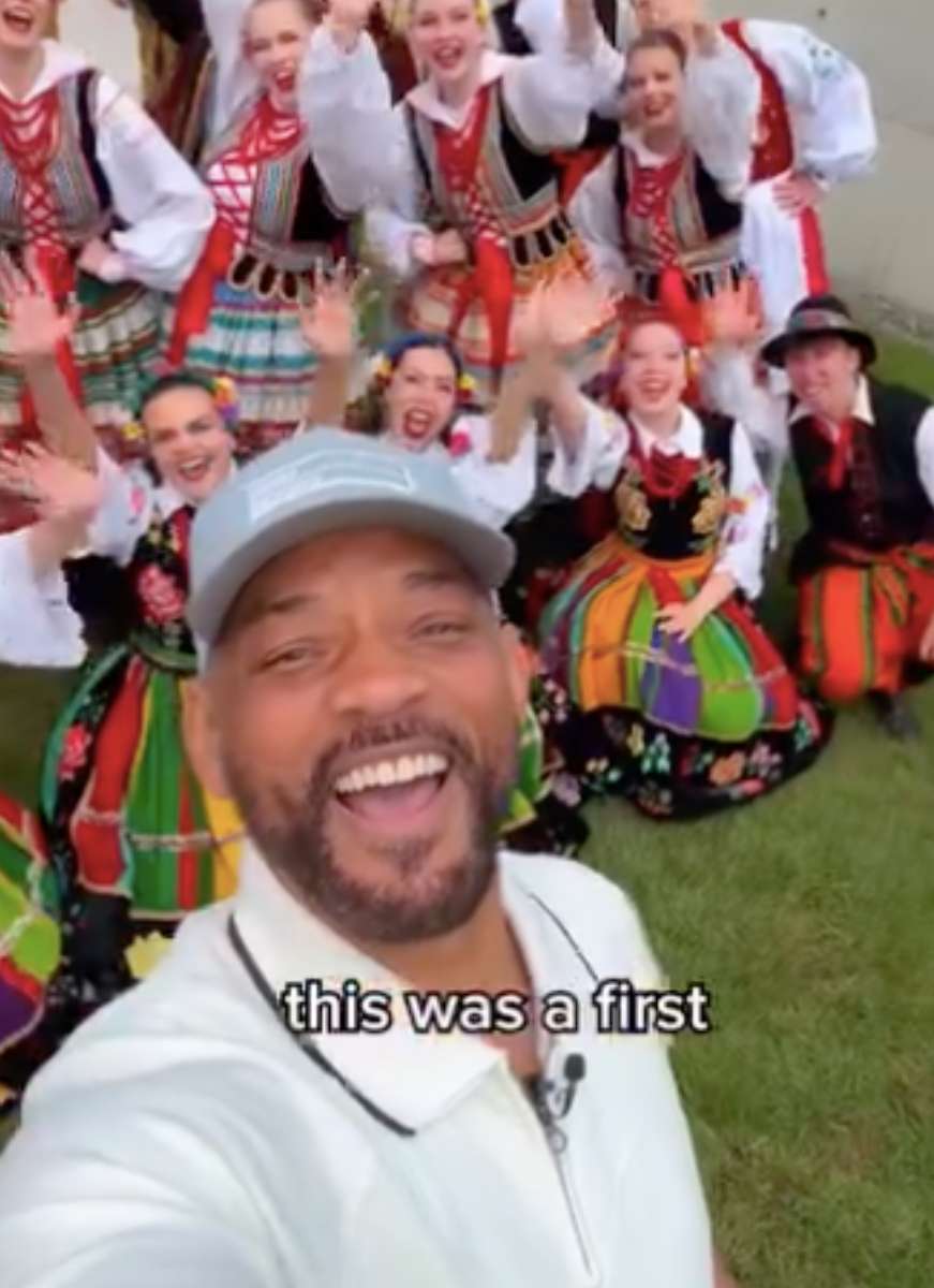 Will Smith obejrzał występ śląskiego zespołu pieśni i tańca. „Zabieram ich w trasę” [WIDEO]
