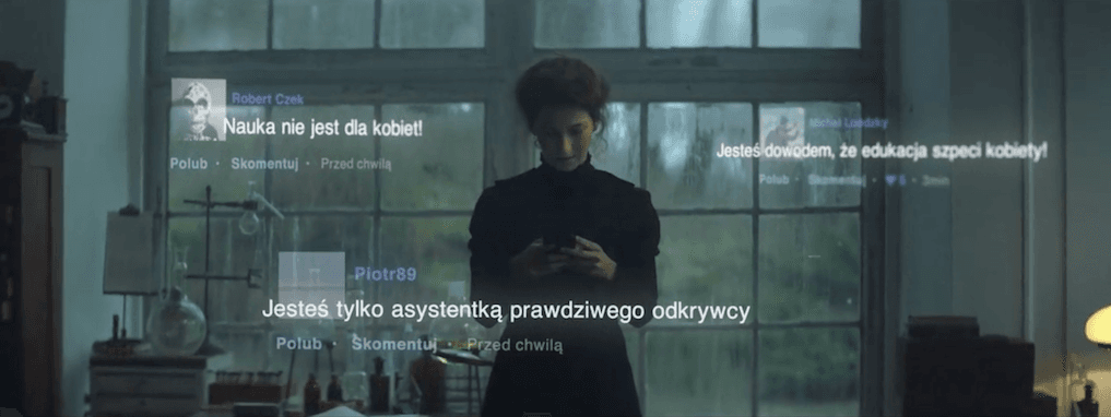 Wstrząsające wideo o współczesnej Marii Skłodowskiej-Curie