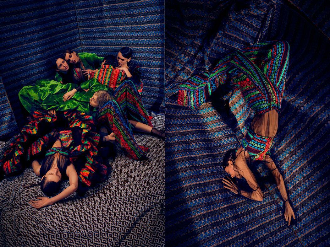 Nowoczesność spotyka się z tradycją w nowej kolekcji KAS KRYST. Przypominające obrazy zdjęcia stworzył  Daniel Jaroszek