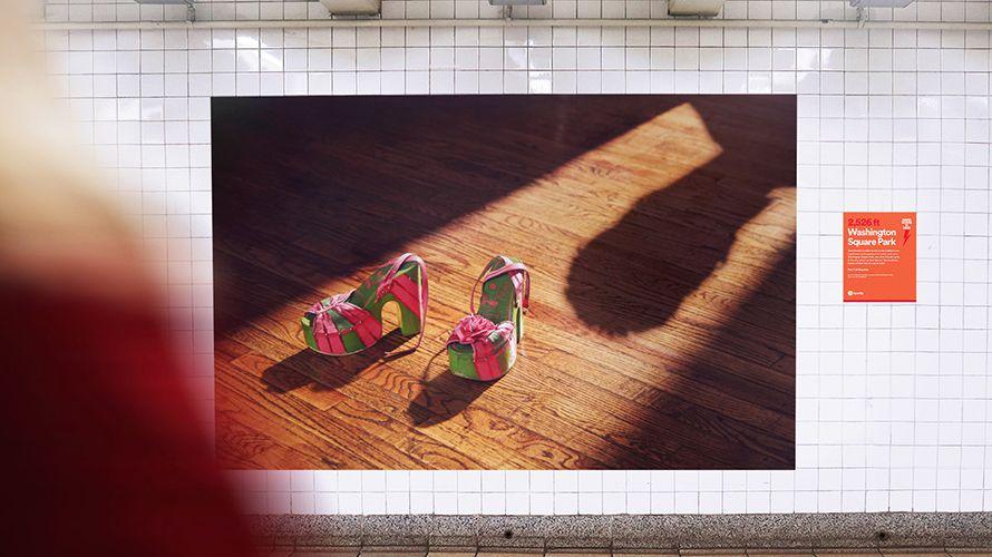 Stacja metra zamieniła się w muzeum Davida Bowiego. Wszystko dzięki Spotify