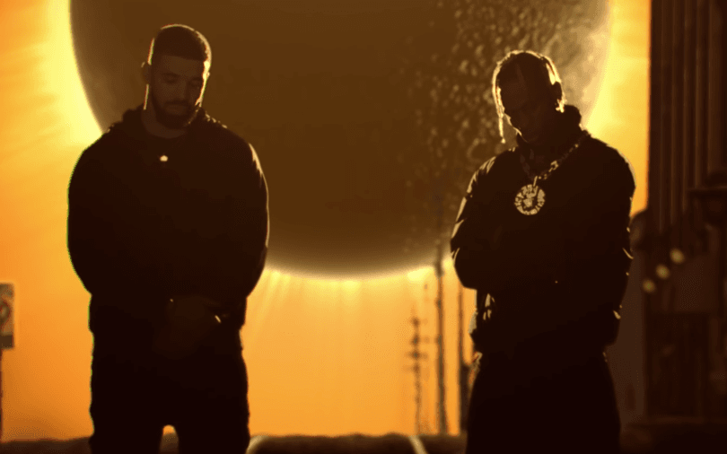 Travis Scott i Drake odlatują w kwasowym teledysku do "Sicko Mode"