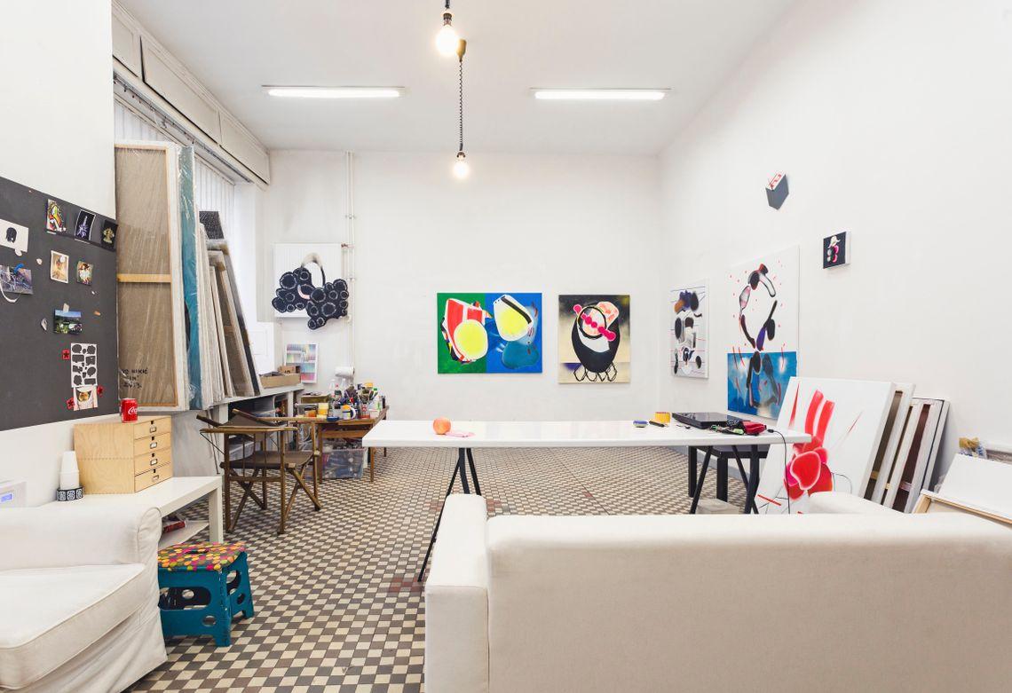 Wypełnione sztuką wnętrze domu i pracowni Ivo Nikica powinno was zainspirować