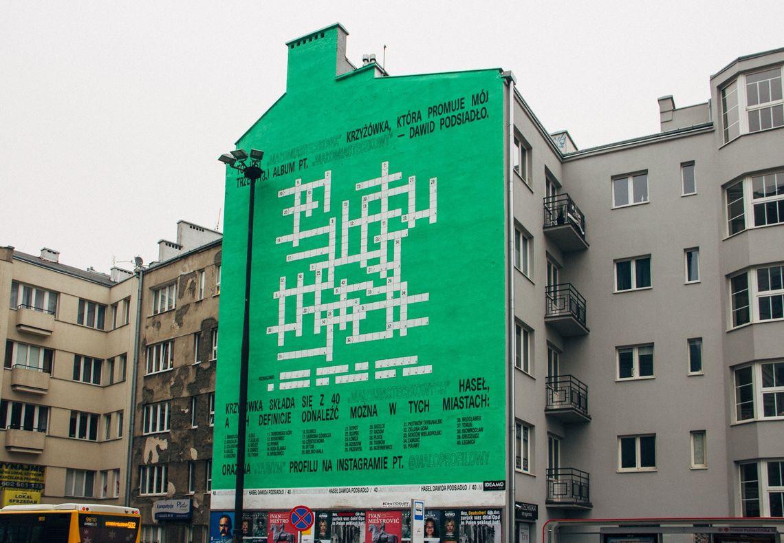 Dawid Podsiadło przygotował dla fanów krzyżówkę. Definicje haseł można znaleźć w 40 różnych miastach