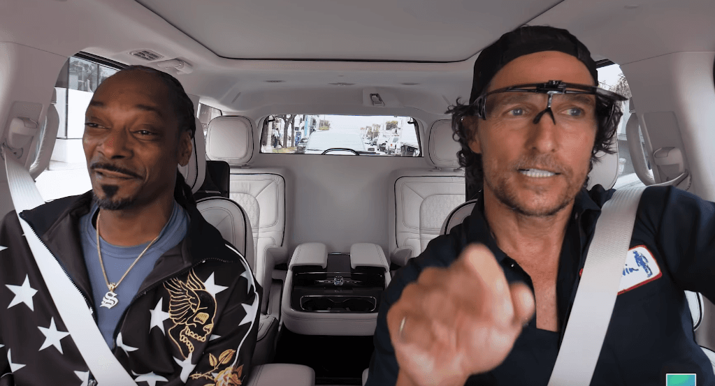 Matthew McConaughey i Snoop Dogg śpiewają country razem w Carpool Karaoke