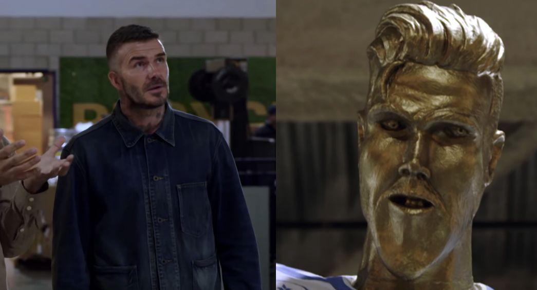 David Beckham przyszedł na odsłonięcie swojego posągu. I mocno się zdziwił