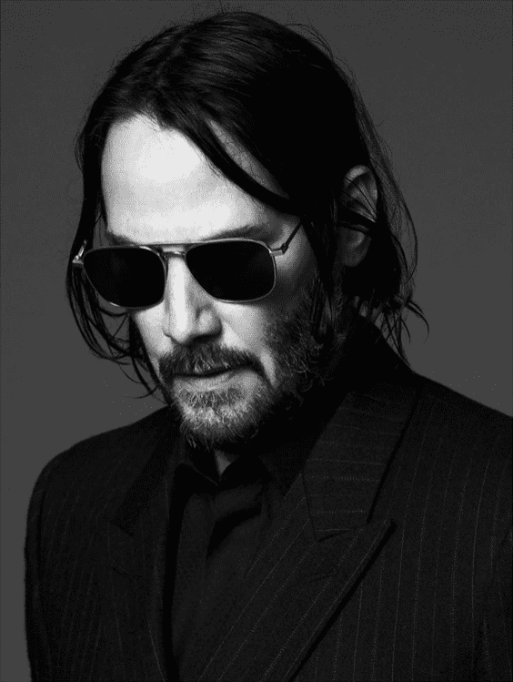 Tajemniczy Keanu Reeves twarzą jesiennej kampanii Saint Laurent