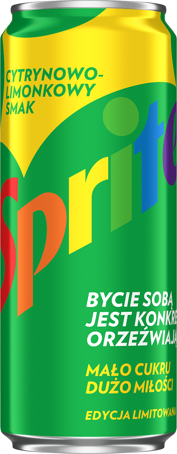 Sprite wprowadza puszki z tęczowym logo z okazji Pride Month
