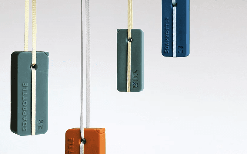 Mydło w płynie opakowane w mydło. Niemiecka projektantka stworzyła ekoopakowanie mogące zastąpić plastik