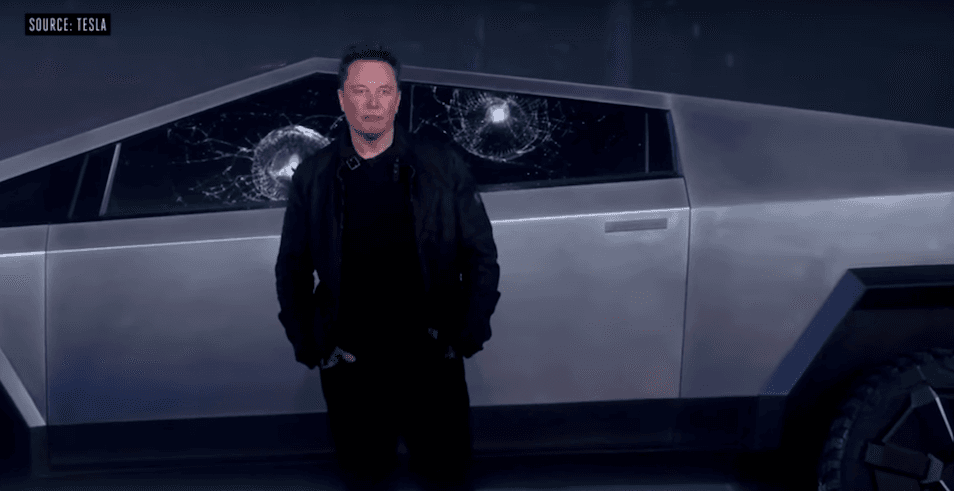 Elon Musk pokazał futurystyczne niezniszczalne auto z podzespołów swojej rakiety. Coś poszło nie tak