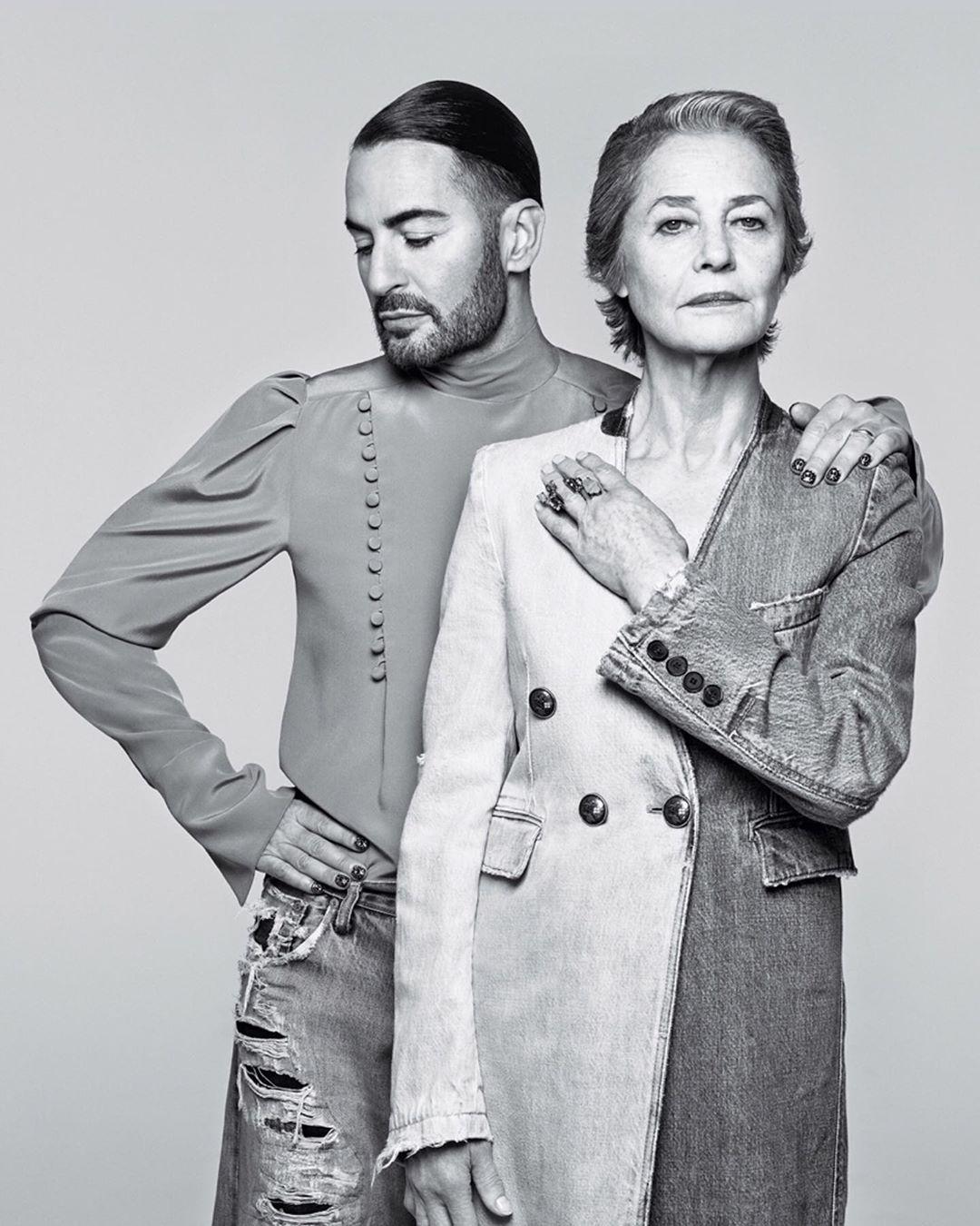 Marc Jacobs dostaje w twarz w nowej kampanii Givenchy 2020 z Charlotte Rampling