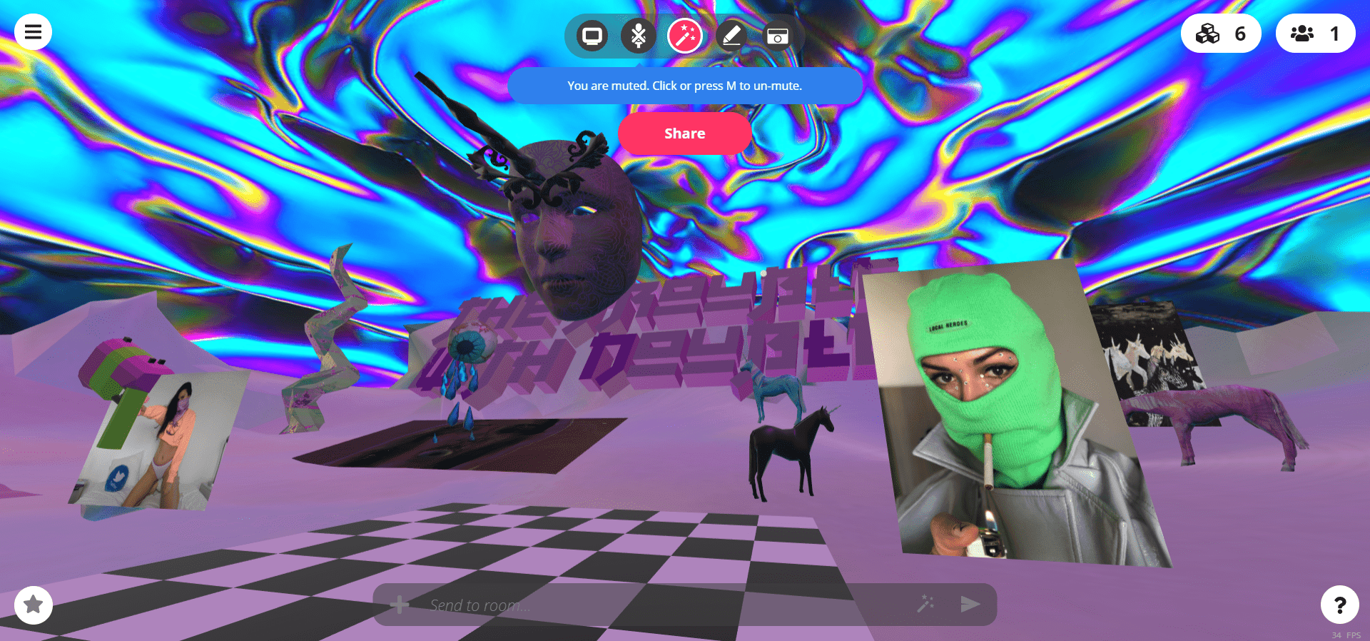 Kilkunastu artystów zamkniętych w wirtualnej przestrzeni – będzie walka?