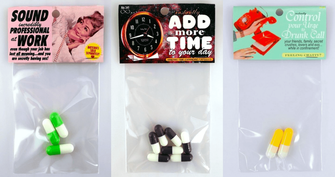 Kanadyjska artystka sprzedaje tabletki na wszelkie problemy